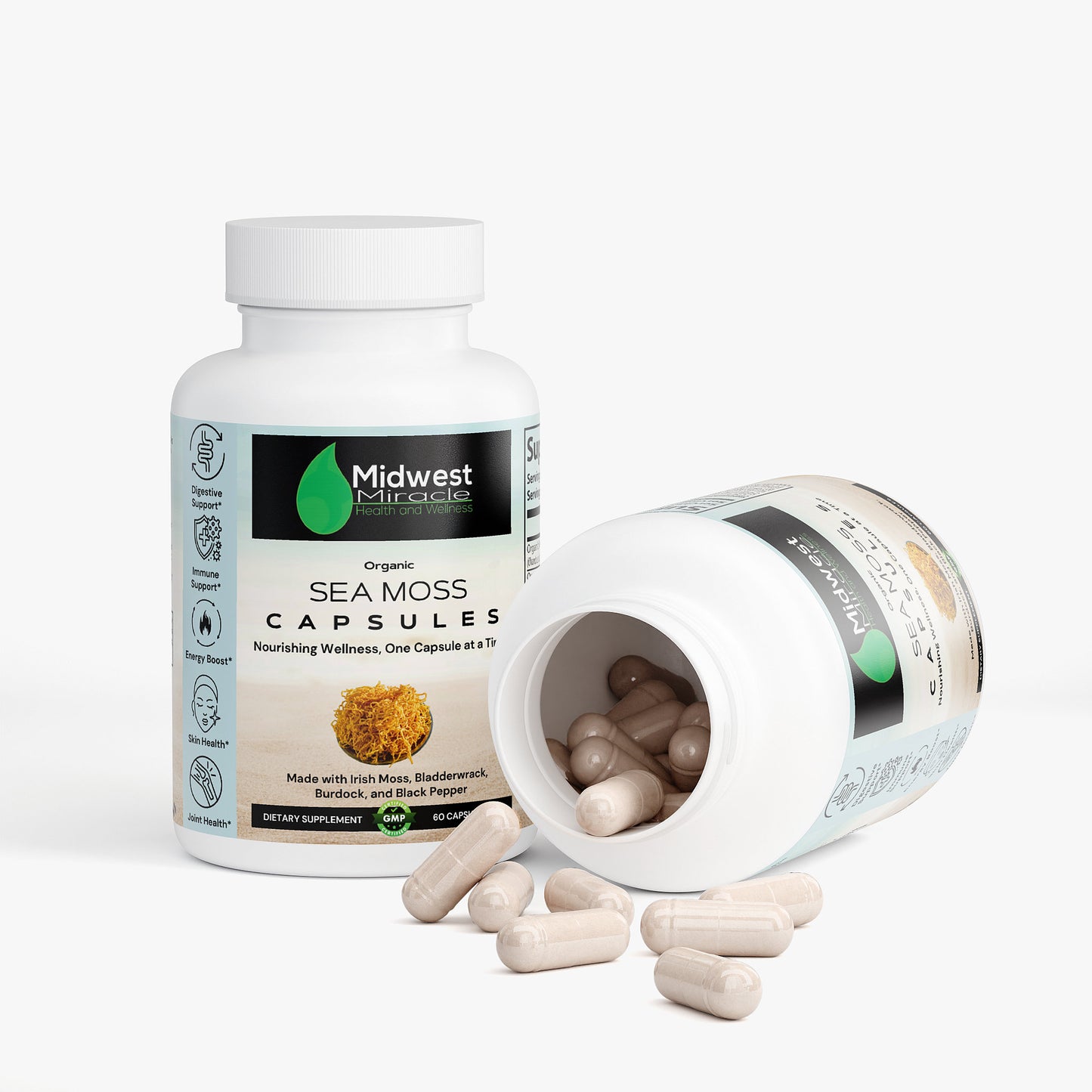 Organic Sea Moss Capsules