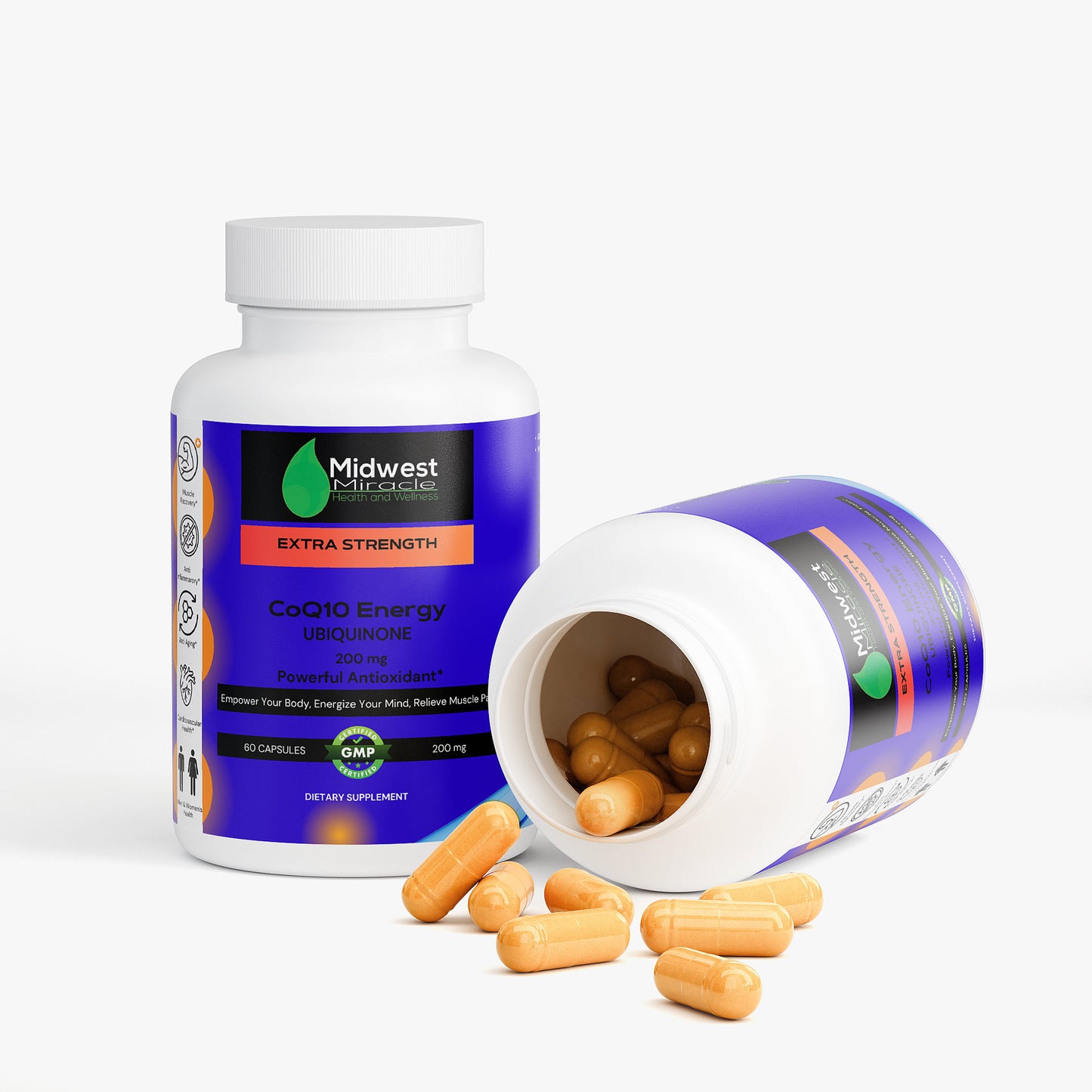 CoQ10 Energy Ubiquinone Capsules