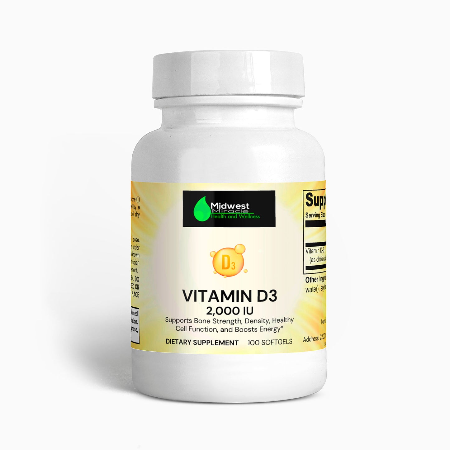 Vitamin D3 2,000 IU